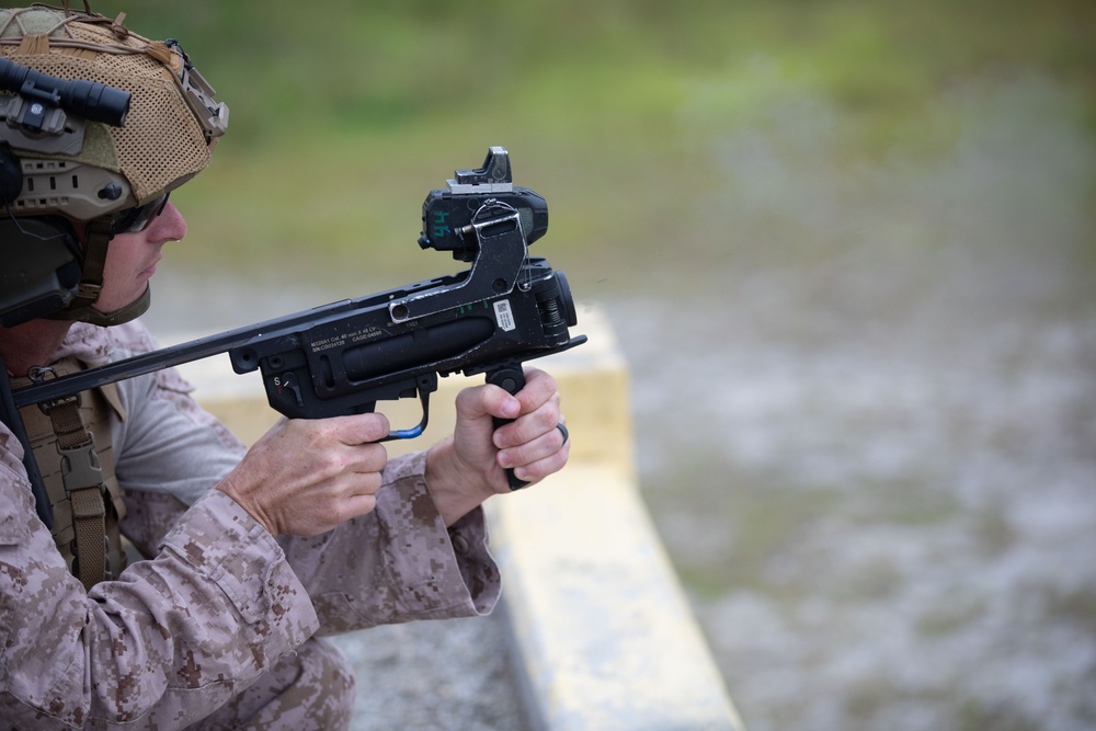 Marines with Infantry Training Battalion participate in a training event