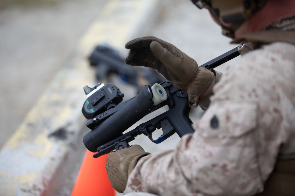 Marines with Infantry Training Battalion participate in a training event