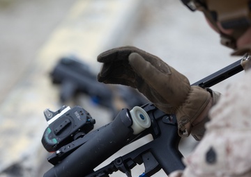 Marines with Infantry Training Battalion participate in a training event