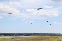 193rd SOW commemorates Patriot Day with formation training flight