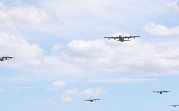 193rd SOW commemorates Patriot Day with formation training flight