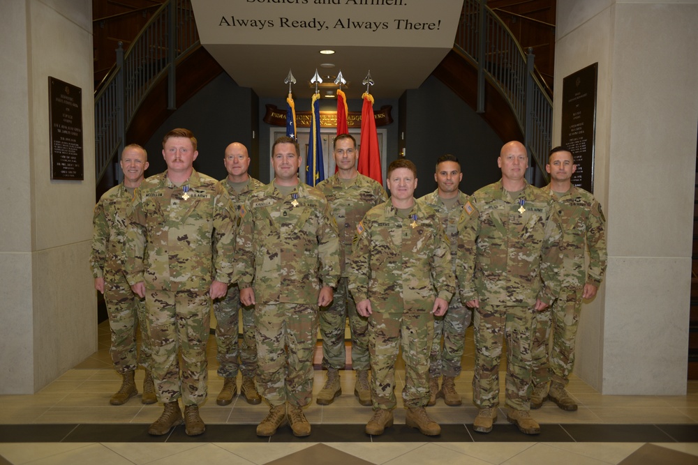 Four Indiana National Guard soldiers awarded Indiana Distinguished Service Cross