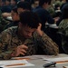 USS Ronald Reagan Sailors Take E-5 Exam