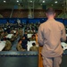 USS Ronald Reagan Sailors Take E-5 Exam