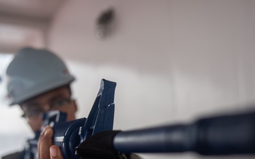 Ronald Reagan Sailors Perform Anti-Terrorism Training
