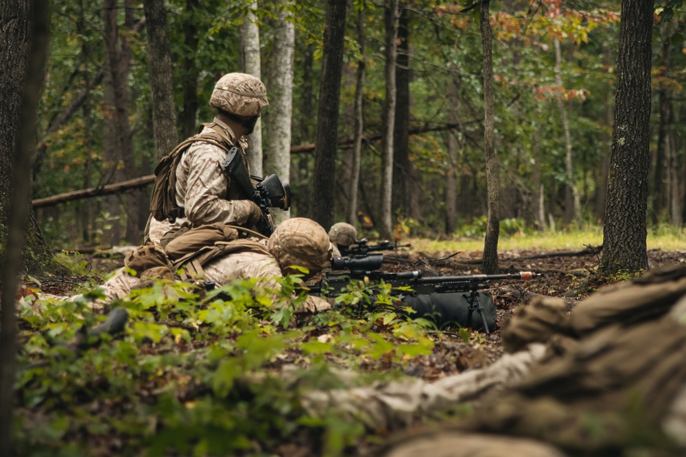 TBS Students conduct MOUT platoon attacks