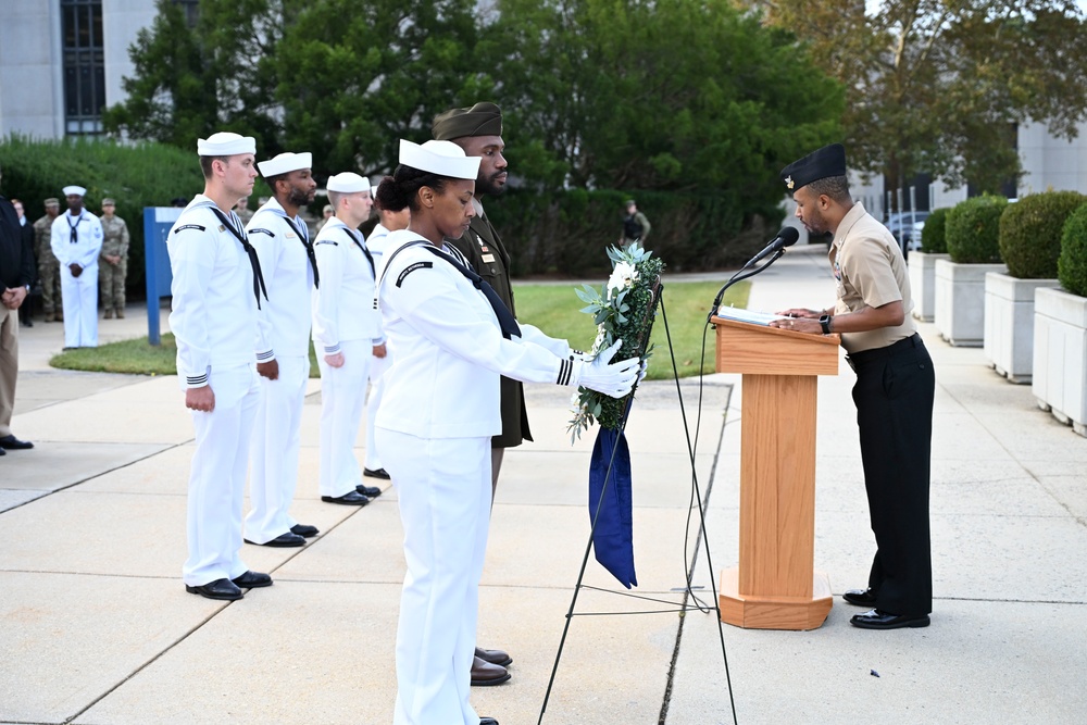 NMRTC Bethesda Sailors Take Part in 9/11 Remembrance Ceremony NMRTC Bethesda Sailors Take Part in 9/11 Remembrance Ceremony