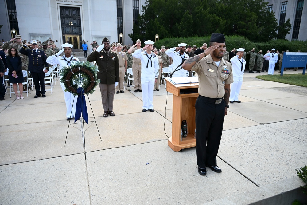 NMRTC Bethesda Sailors Take Part in 9/11 Remembrance Ceremony NMRTC Bethesda Sailors Take Part in 9/11 Remembrance Ceremony