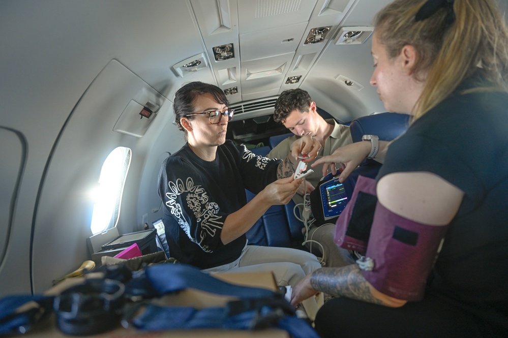 Airborne Ambulance: Ramstein Aeromedical Evacuation Teams Show Speediest Recovery in Theater