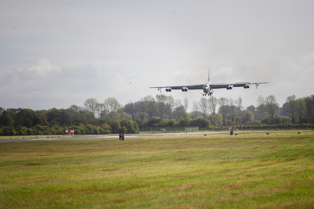 B-52H Arrives to participate in RAF-led Cobra Warrior 25-2 exercise