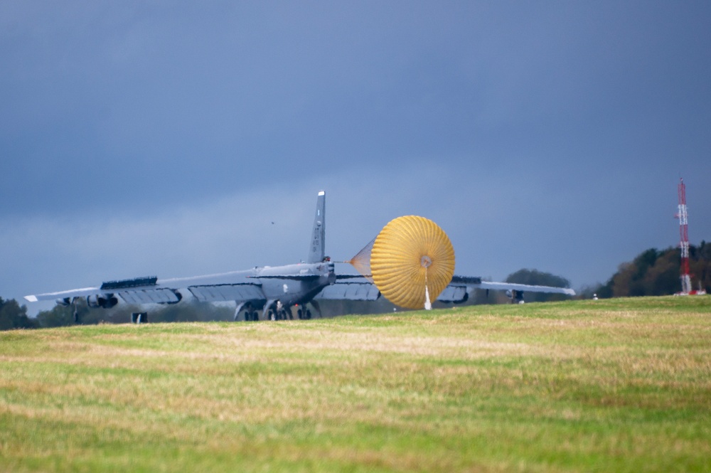 B-52H Arrives to participate in RAF-led Cobra Warrior 25-2 exercise