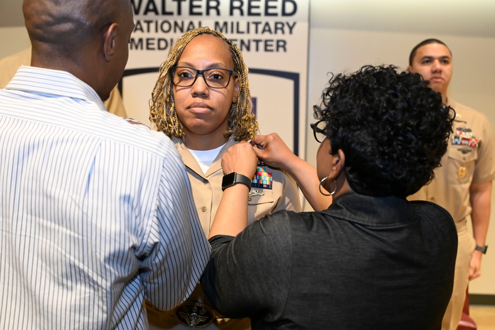 MCPO Pinning Ceremony at NMRTC Bethesda MCPO Pinning Ceremony at NMRTC Bethesda