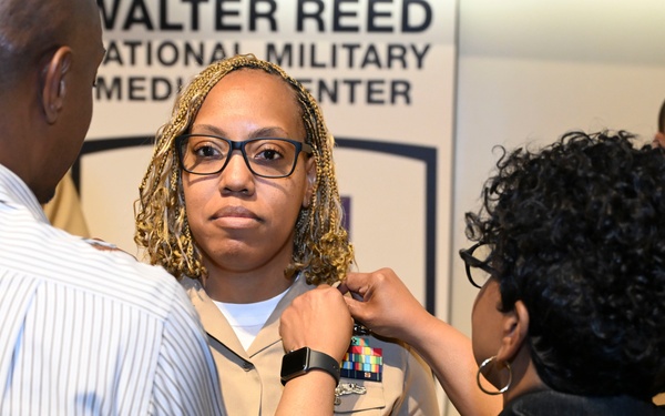 MCPO Pinning Ceremony at NMRTC Bethesda