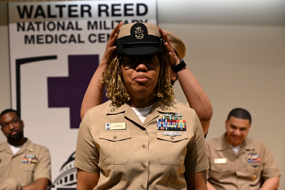 MCPO Pinning Ceremony at NMRTC Bethesda MCPO Pinning Ceremony at NMRTC Bethesda