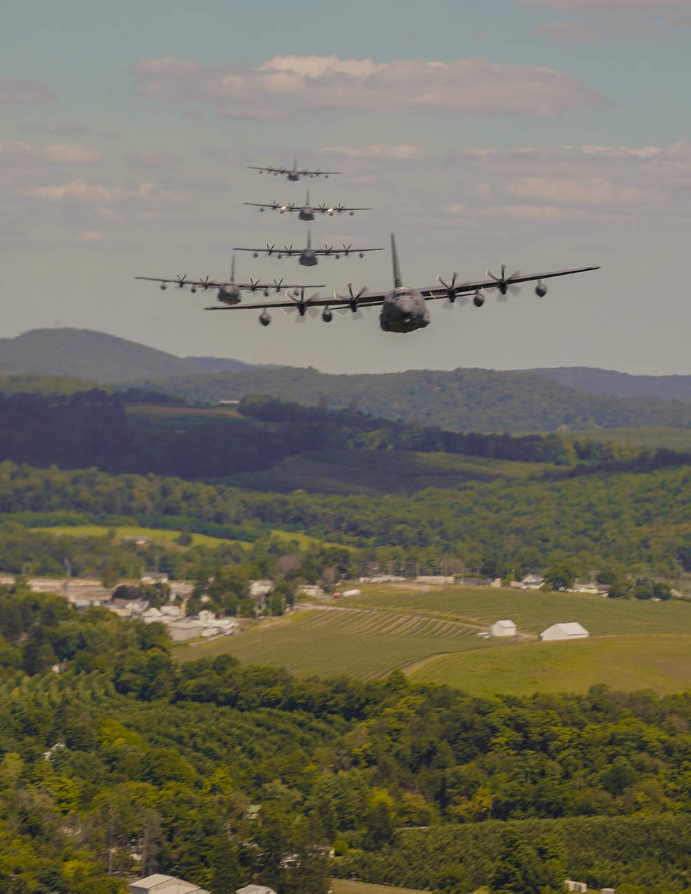 193rd SOW conducts 9/11 formation flight