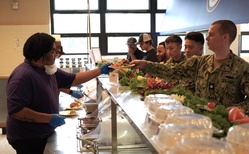 Patriot Day special meal at Naval Weapons Station Yorktown's award winning Scudder Hall Galley [Image 3 of 4]