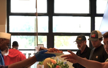 Patriot Day special meal at Naval Weapons Station Yorktown's award-winning Scudder Hall Galley