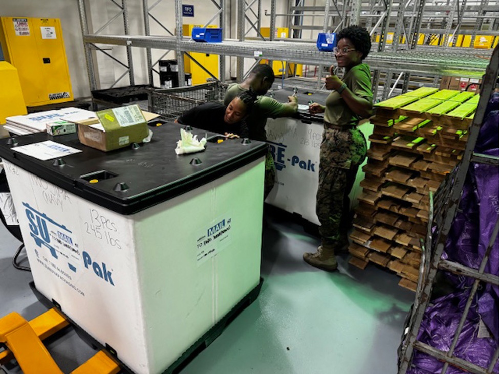 NAVSUP FLC Jacksonville provides mail support to USNS Joshua Humphreys