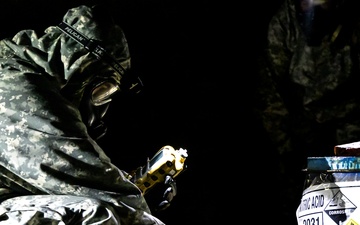 110th Chemical Battalion Tests Skills under Limited Visibility during Toxic Valley 25