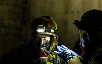 110th Chemical Battalion Tests Skills under Limited Visibility during Toxic Valley 25