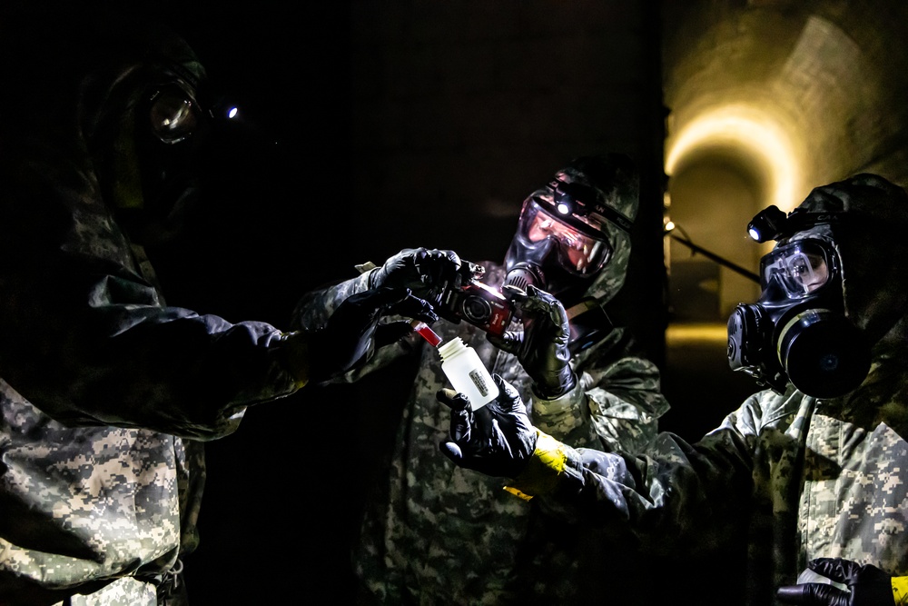 110th Chemical Battalion Tests Skills under Limited Visibility during Toxic Valley 25