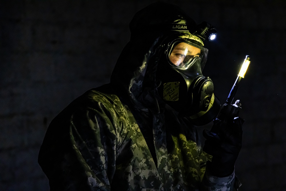 110th Chemical Battalion Tests Skills under Limited Visibility during Toxic Valley 25