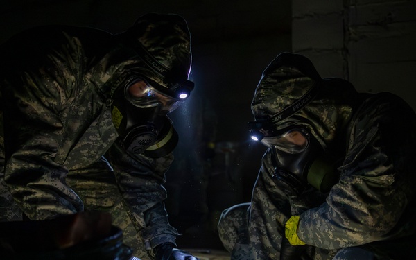 110th Chemical Battalion Tests Skills under Limited Visibility during Toxic Valley 25