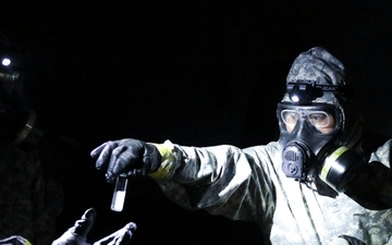 110th Chemical Battalion Tests Skills under Limited Visibility during Toxic Valley 25