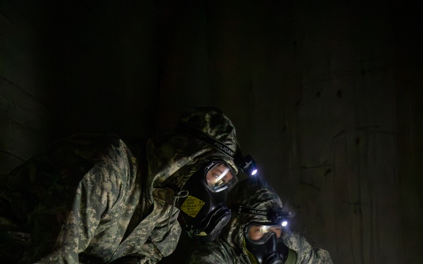 110th Chemical Battalion Tests Skills under Limited Visibility during Toxic Valley 25