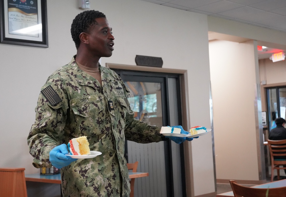 Patriot Day special meal at Naval Weapons Station Yorktown's award winning Scudder Hall Galley