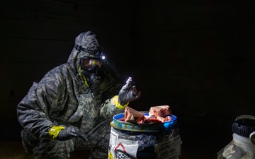 110th Chemical Battalion Tests Skills under Limited Visibility during Toxic Valley 25