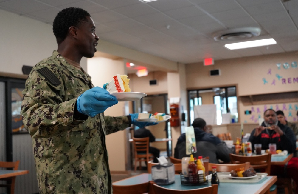 Patriot Day special meal at Naval Weapons Station Yorktown's award winning Scudder Hall Galley