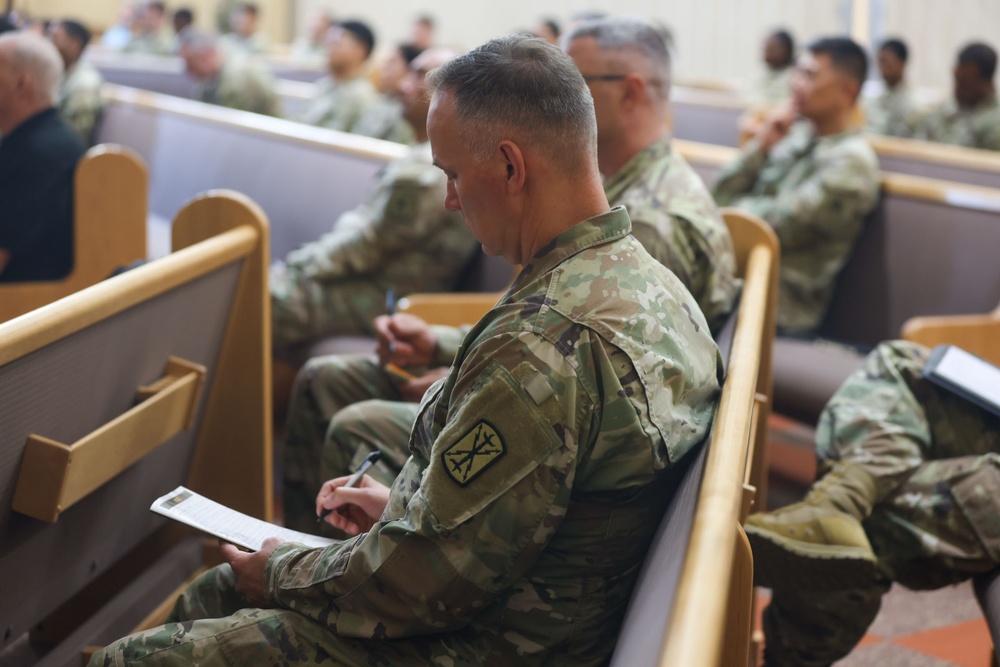 2025 I Corps Chaplain Annual Sustainment Training