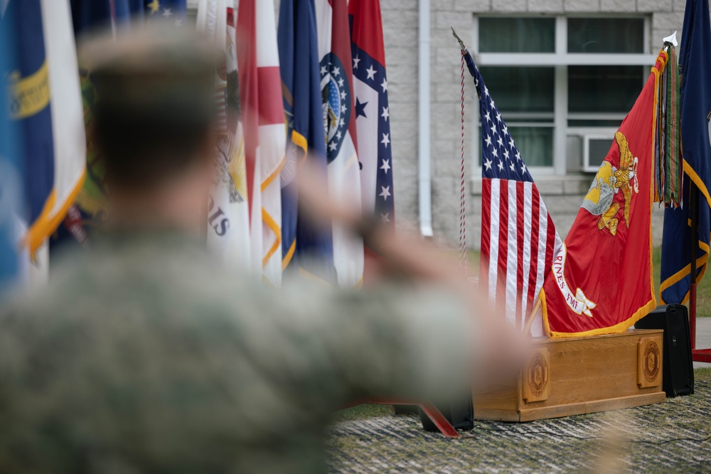 3rd Battalion, 2nd Marines conduct a 9/11 memorial