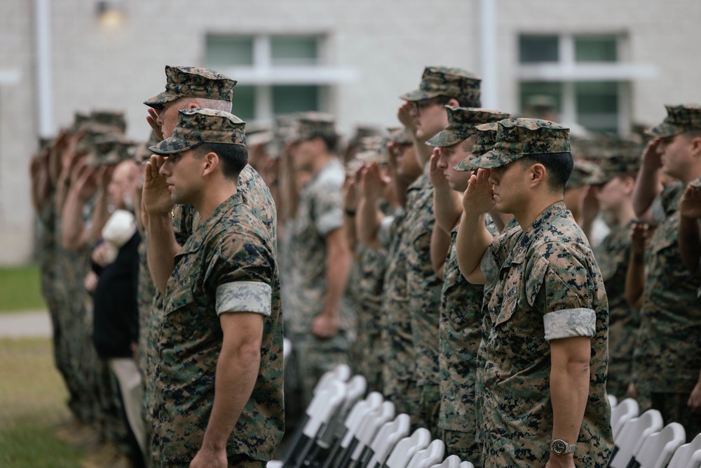 3rd Battalion, 2nd Marines conduct a 9/11 memorial