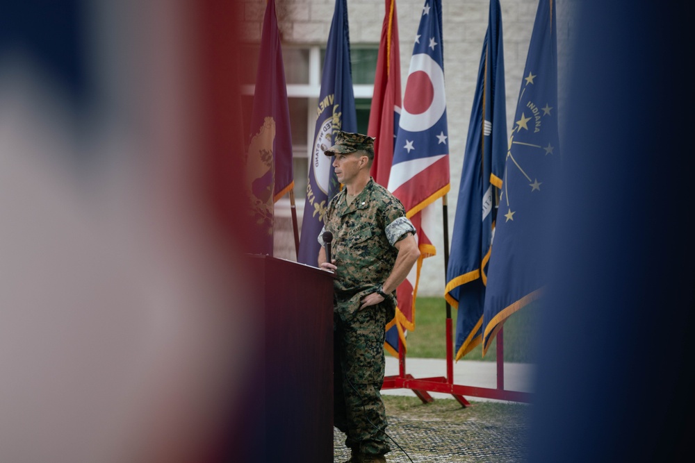 3rd Battalion, 2nd Marines conduct a 9/11 memorial