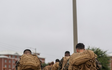 3rd Battalion, 2nd Marines conduct a 9/11 memorial ruck
