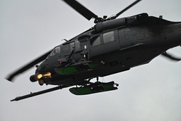 An Alaska Air National Guard HC-130J Combat King II Conducts Training Mission with Guardian Angels