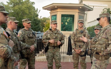 National Guard Members Stand Guard in D.C.