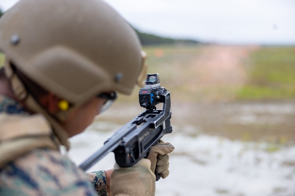 Marines with Infantry Training Battalion participate in a training event