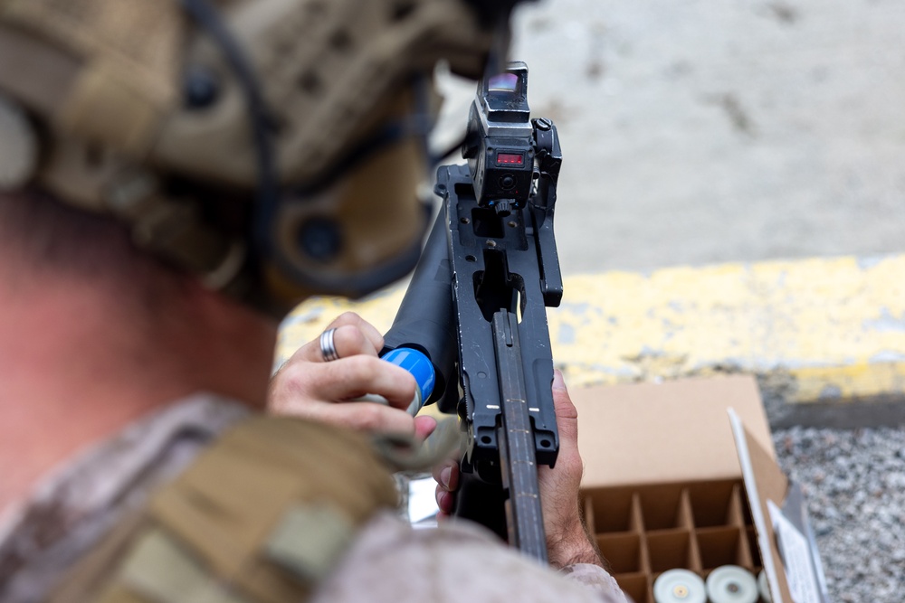 Marines with Infantry Training Battalion participate in a training event