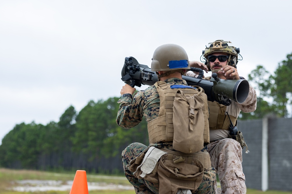 Marines with Infantry Training Battalion participate in a training event