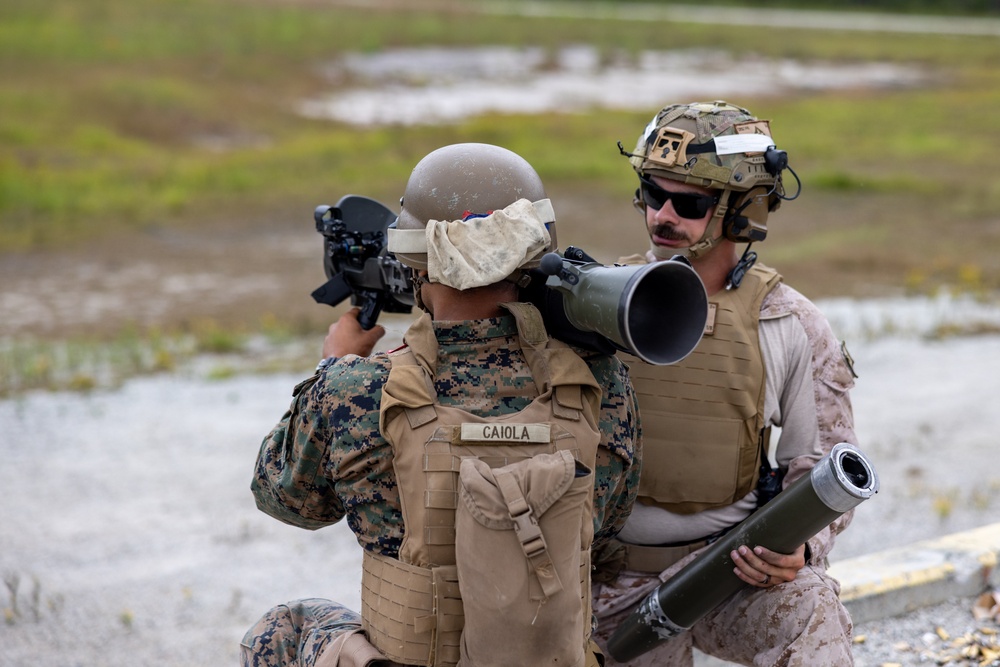 Marines with Infantry Training Battalion participate in a training event