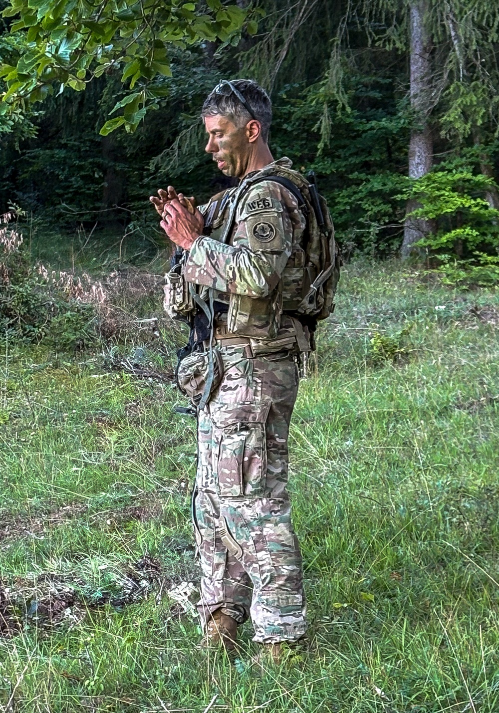 Lt. Col. Ryan David, Commander of 1st Squadron, 2nd Cavalry Regiment