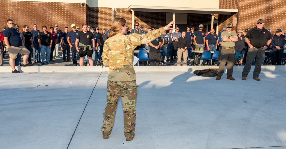 Pa. National Guard hosts helicopter orientation for emergency responders