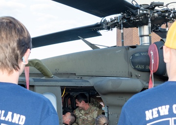 Pa. National Guard hosts helicopter orientation for emergency responders