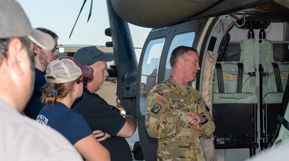 Pa. National Guard hosts helicopter orientation for emergency responders