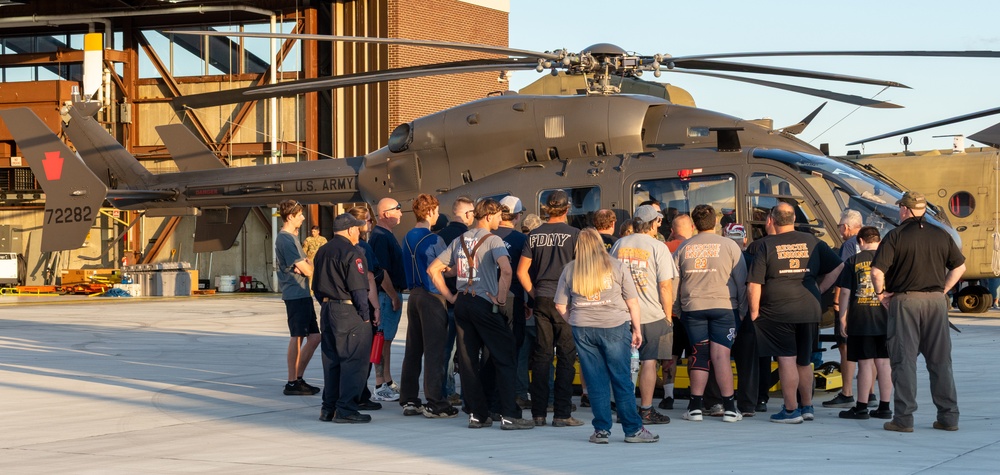 Pa. National Guard hosts helicopter orientation for emergency responders