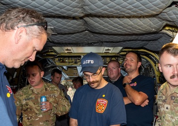 Pa. National Guard hosts helicopter orientation for emergency responders