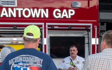 Pa. National Guard hosts helicopter orientation for emergency responders